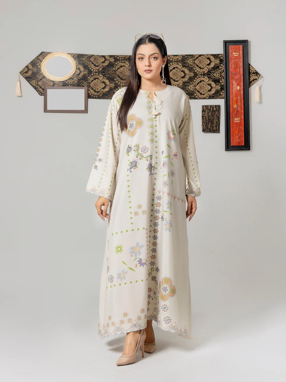 Sage Whisper Kaftan