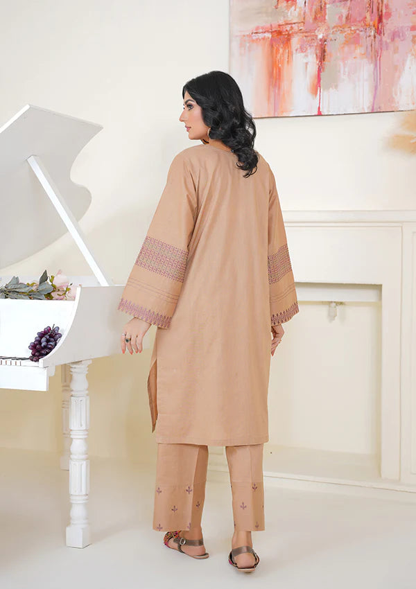 Saahil ki Ret 3 PC Embroidered Suit
