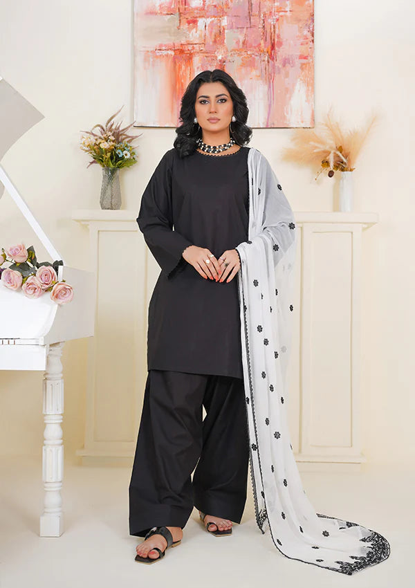 Raaz - 3 PC Farshi Shalwar Suit