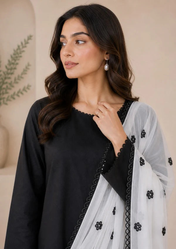 Raaz - 3 PC Farshi Shalwar Suit