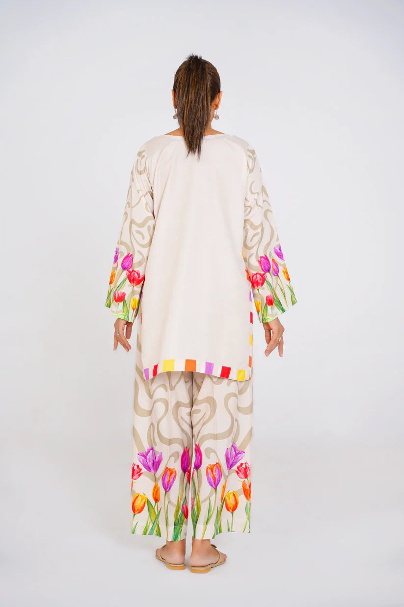 2 Piece - Sandstone - Stitched